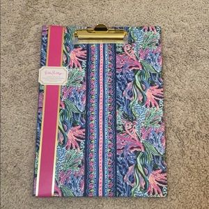 Lilly Pulitzer Clipboard Folio